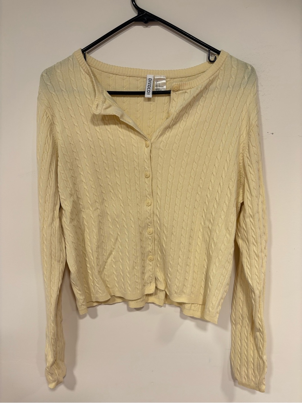 Yellow Button Cardigan